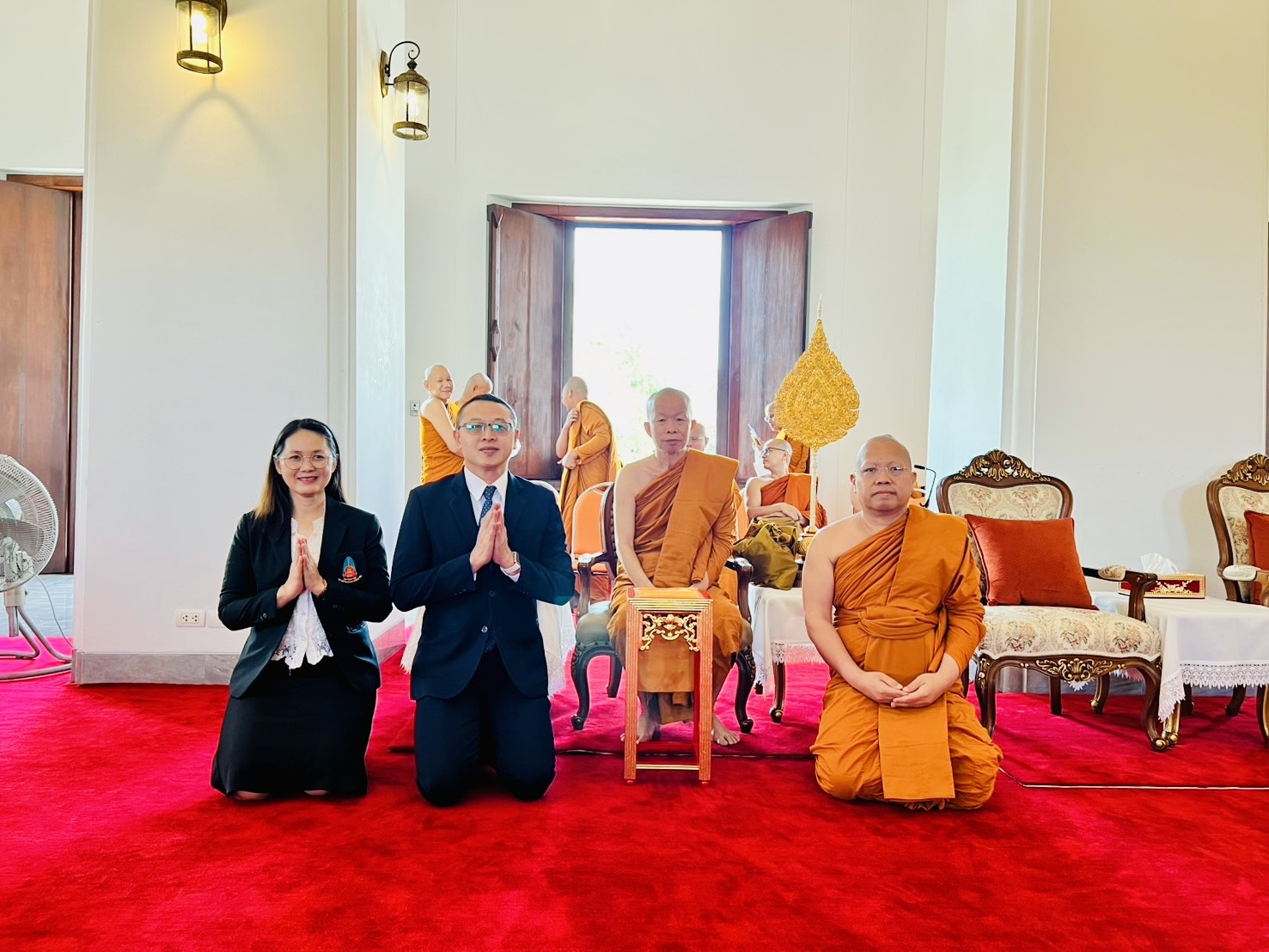 น้อมถวายมุทิตาสักการะอธิการ มมร. และร่วมพิธีบำเพ็ญกุศลอุทิศบูรพาจารย์ฯ