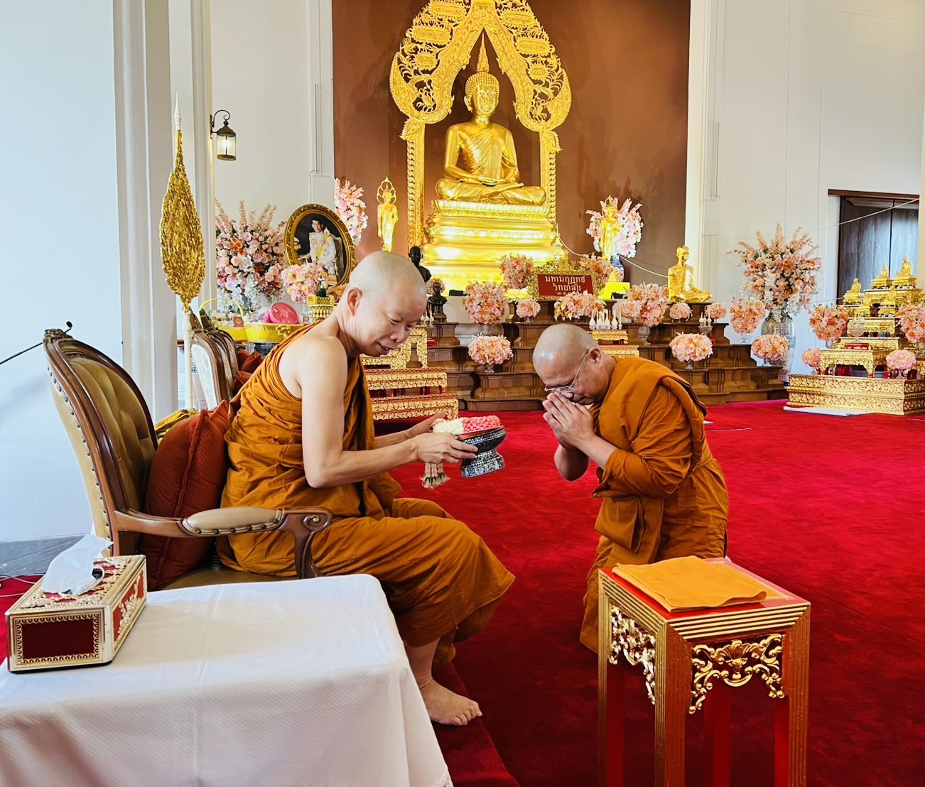 น้อมถวายมุทิตาสักการะอธิการ มมร. และร่วมพิธีบำเพ็ญกุศลอุทิศบูรพาจารย์ฯ - รูปภาพ 2