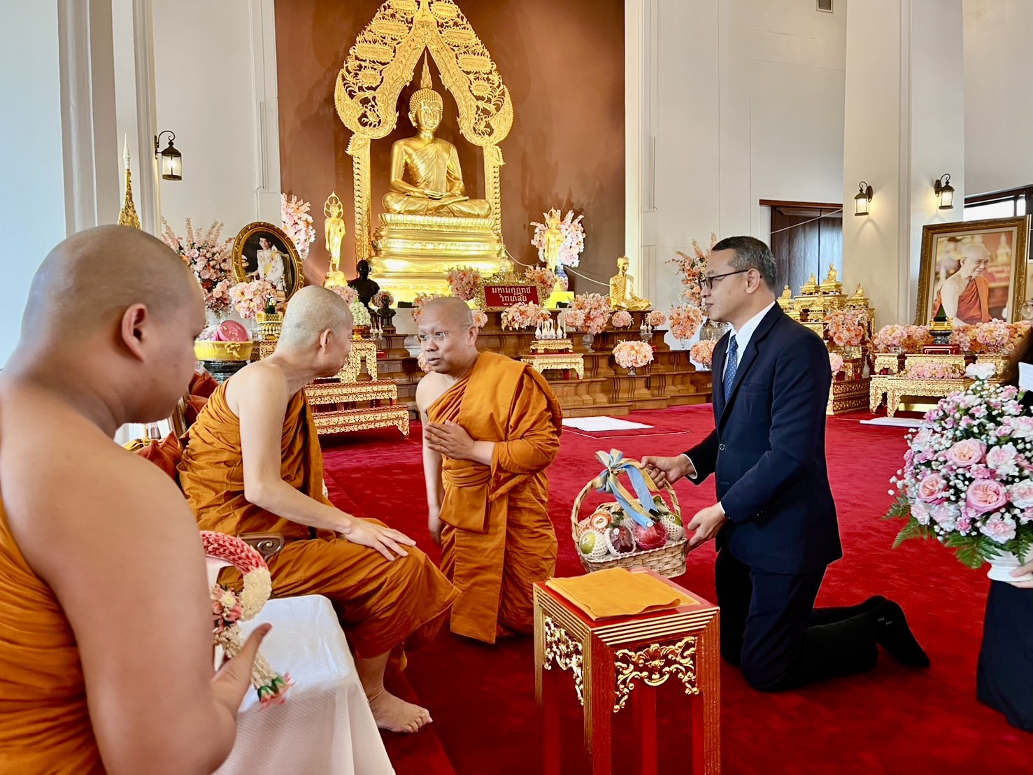 น้อมถวายมุทิตาสักการะอธิการ มมร. และร่วมพิธีบำเพ็ญกุศลอุทิศบูรพาจารย์ฯ - รูปภาพ 3