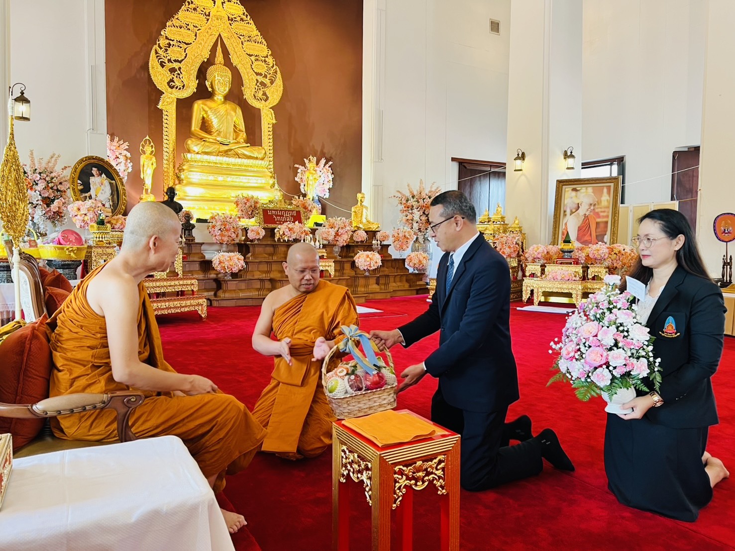 น้อมถวายมุทิตาสักการะอธิการ มมร. และร่วมพิธีบำเพ็ญกุศลอุทิศบูรพาจารย์ฯ - รูปภาพ 4