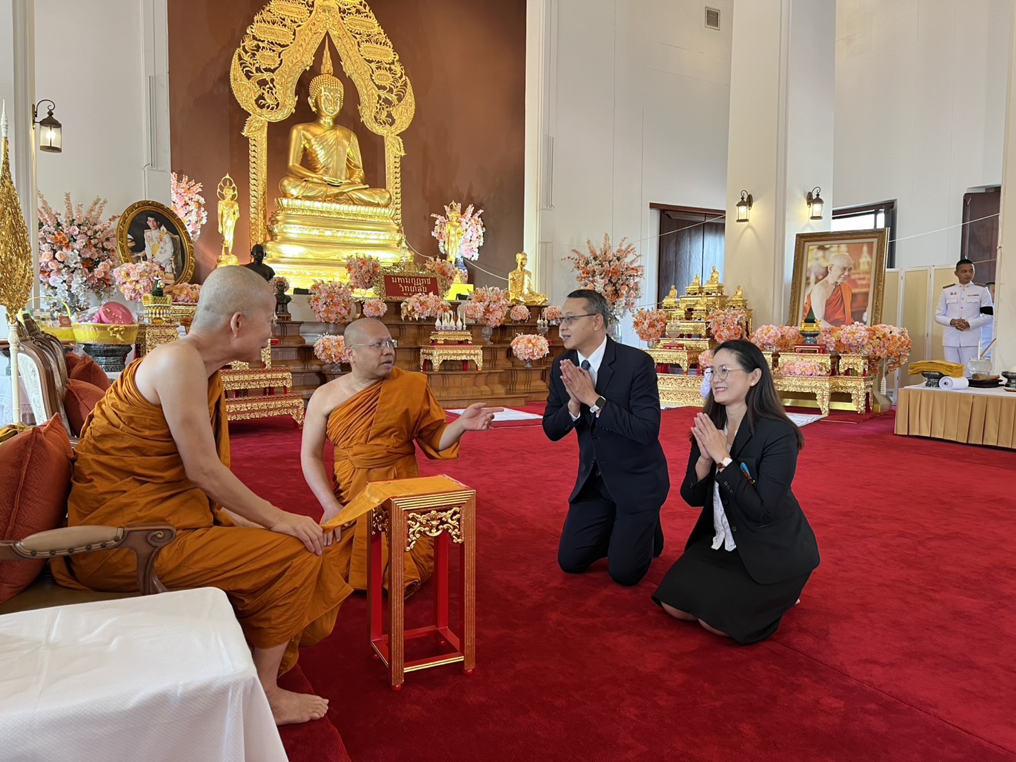 น้อมถวายมุทิตาสักการะอธิการ มมร. และร่วมพิธีบำเพ็ญกุศลอุทิศบูรพาจารย์ฯ - รูปภาพ 5