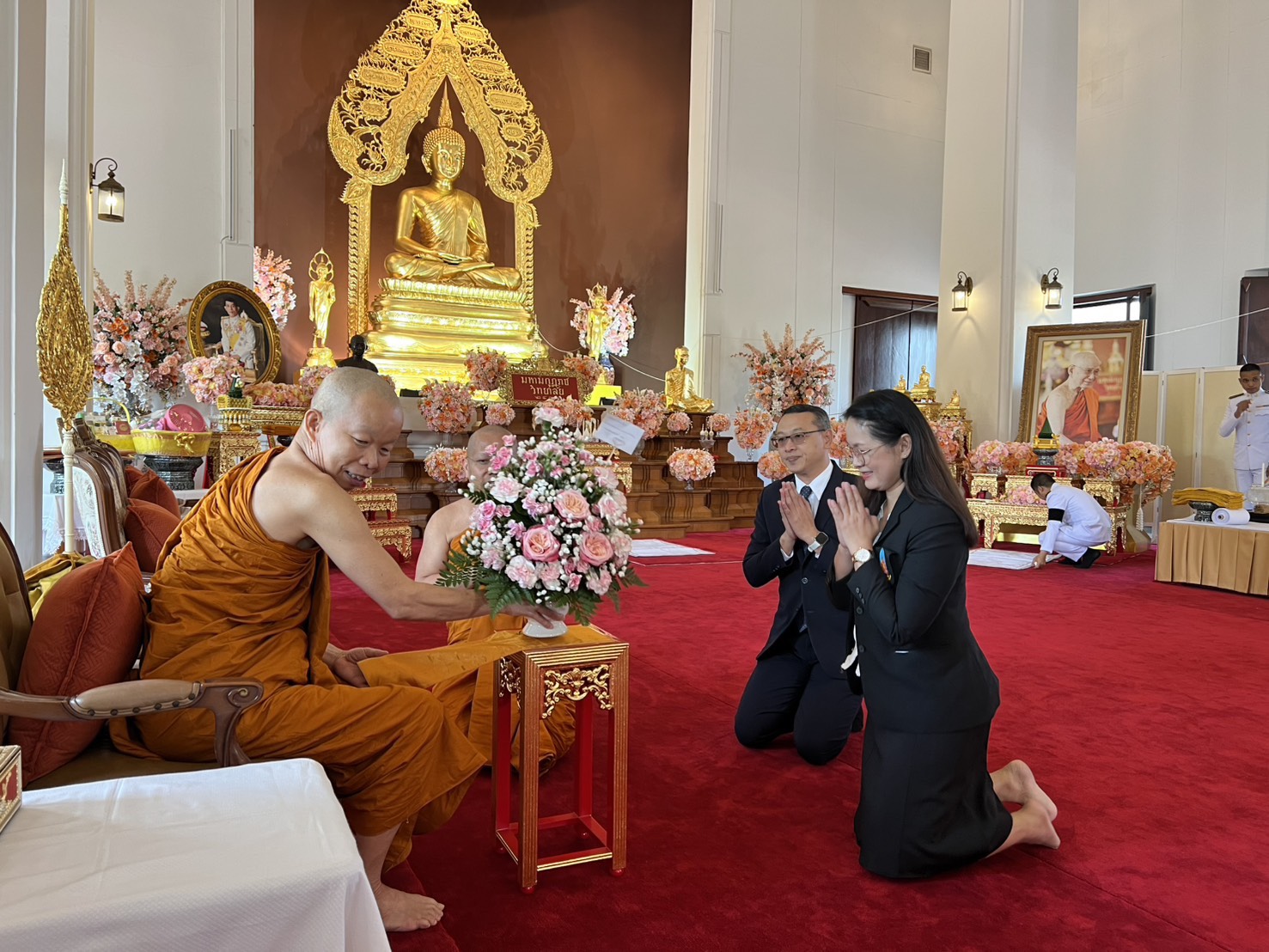 น้อมถวายมุทิตาสักการะอธิการ มมร. และร่วมพิธีบำเพ็ญกุศลอุทิศบูรพาจารย์ฯ - รูปภาพ 6