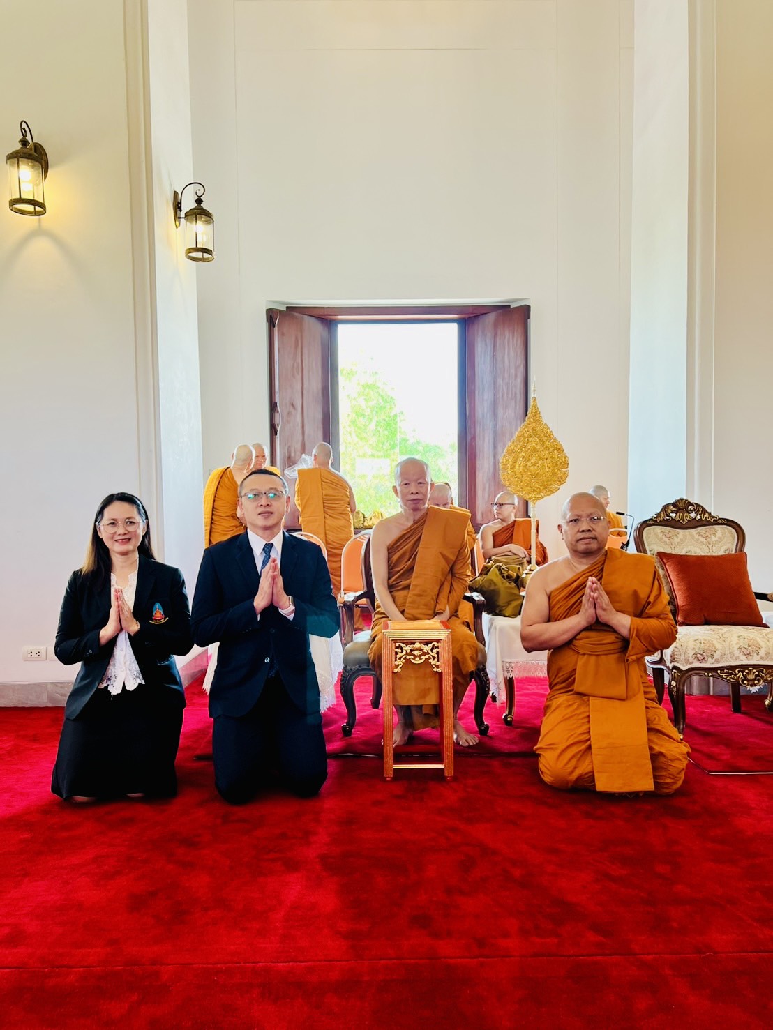 น้อมถวายมุทิตาสักการะอธิการ มมร. และร่วมพิธีบำเพ็ญกุศลอุทิศบูรพาจารย์ฯ - รูปภาพ 7