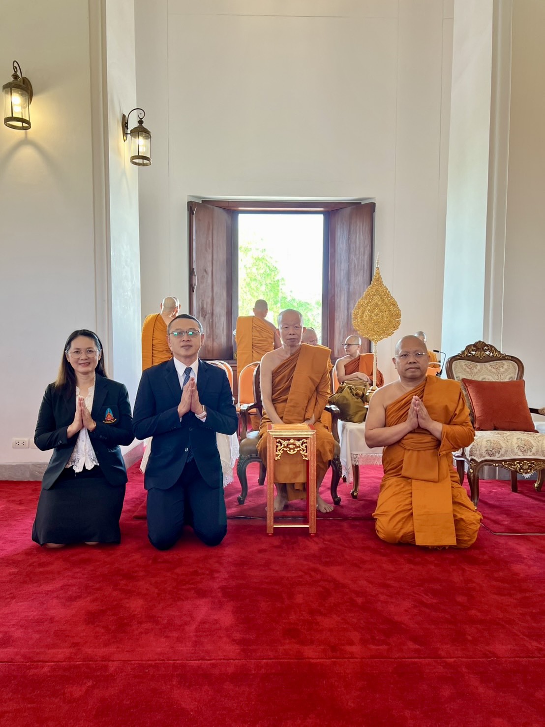 น้อมถวายมุทิตาสักการะอธิการ มมร. และร่วมพิธีบำเพ็ญกุศลอุทิศบูรพาจารย์ฯ - รูปภาพ 8