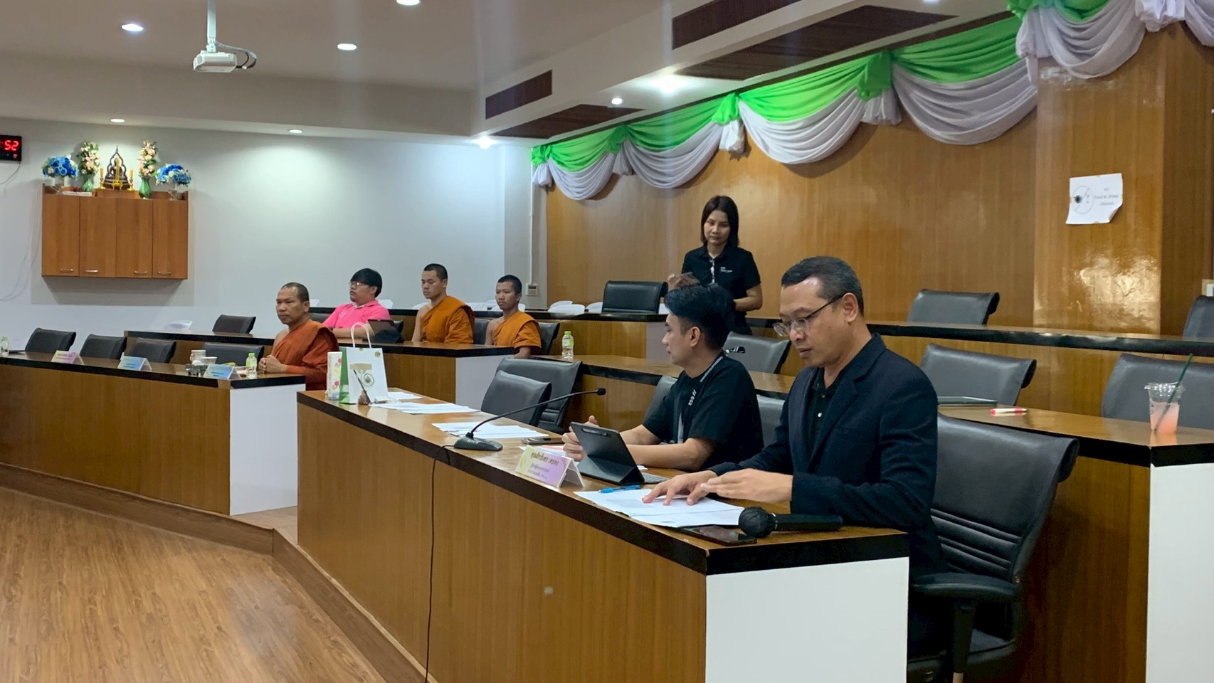 โครงการนำเสนอและรับฟังข้อเสนอแนะพิจารณา โครงการออมสินยุวพัฒน์รักษฺถิ่น มจร. ปี ๒๕๖๙ - รูปภาพ 7