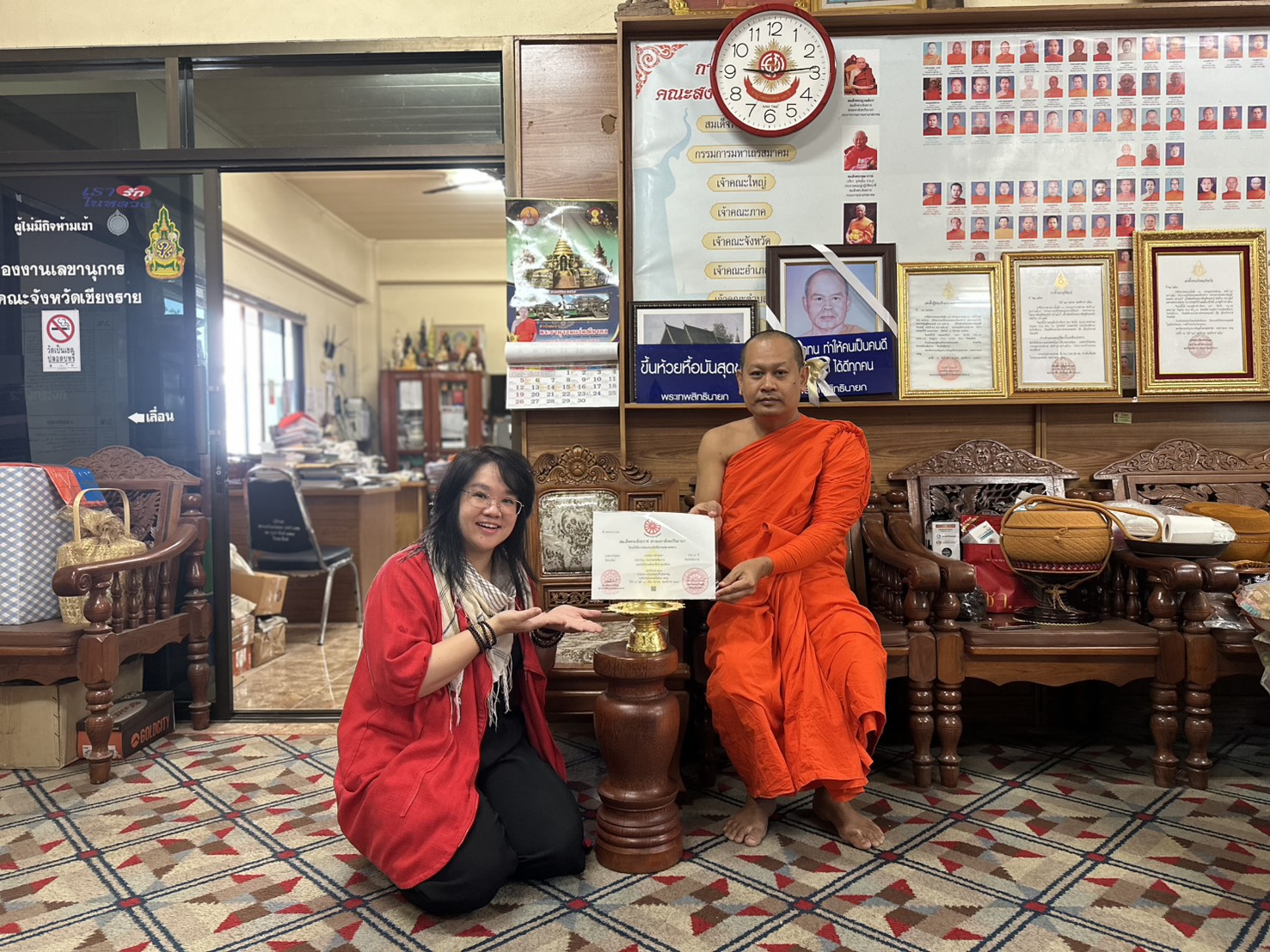 แรงบันดาลใจจากคณาจารย์  เมื่อ "อาจารย์" กลับไปเป็น "นักเรียนธรรม" เพื่อเข้าใจหัวอกนิสิตและพัฒนาการสอน