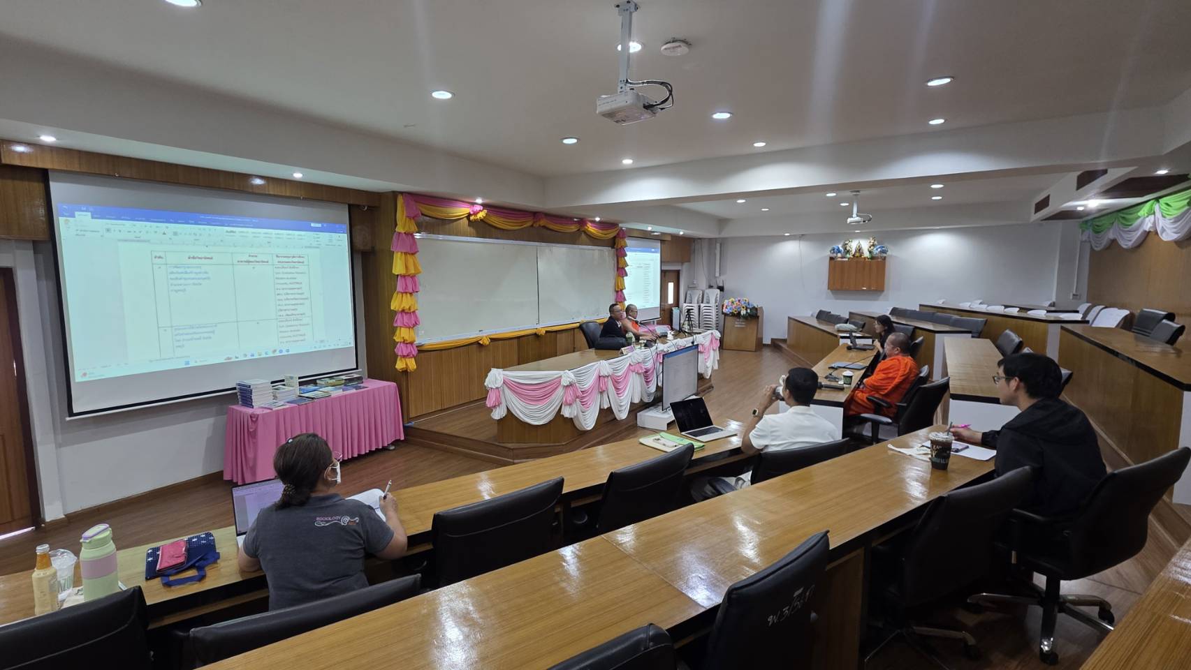 ประชุมเตรียมความพร้อมการจัดทำรายงานการประเมินตนเอง (SAR)  เพื่อรองรับการประเมินคุณภาพการศึกษาภายในระดับหลักสูตร ประจำปีการศึกษา ๒๕๖๘